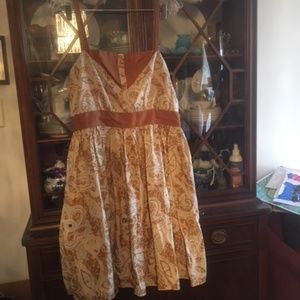 Anna Sui for Anthropologie silk dress